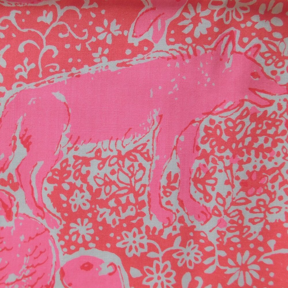 VTG Randy Lees by Zuzek Key West Hand Print fabric big horn sheep material 1 yd - Picture 12 of 16